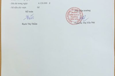 Tính tiền ăn ngày 10-01-2026