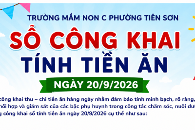 SỔ TÍNH TIỀN ĂN NGÀY 20/9/2026