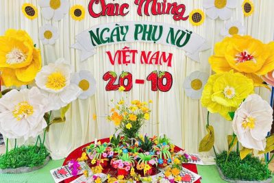 HOẠT ĐỘNG CHÚC MỪNG NGÀY PHỤ NỮ VIỆT NAM 20 -10