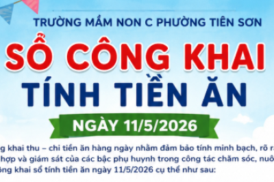 sổ tính ăn ngày 11/5/2026